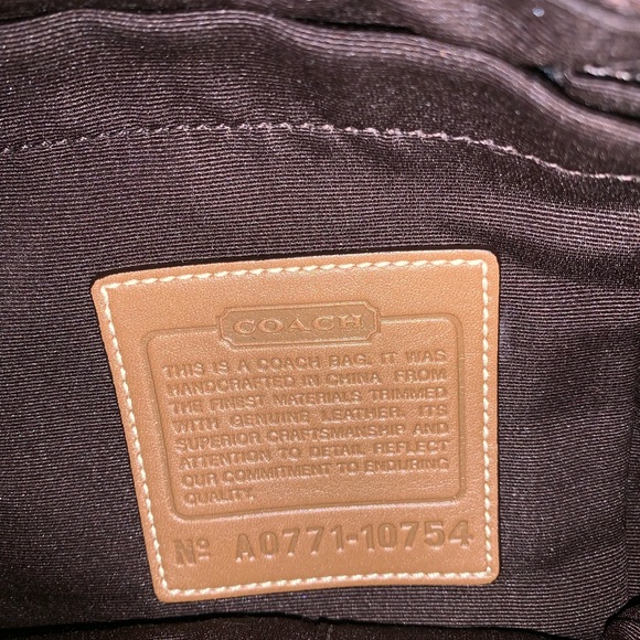 Vintage Coach Authentic Diaper Bag - Picture 7 of 7